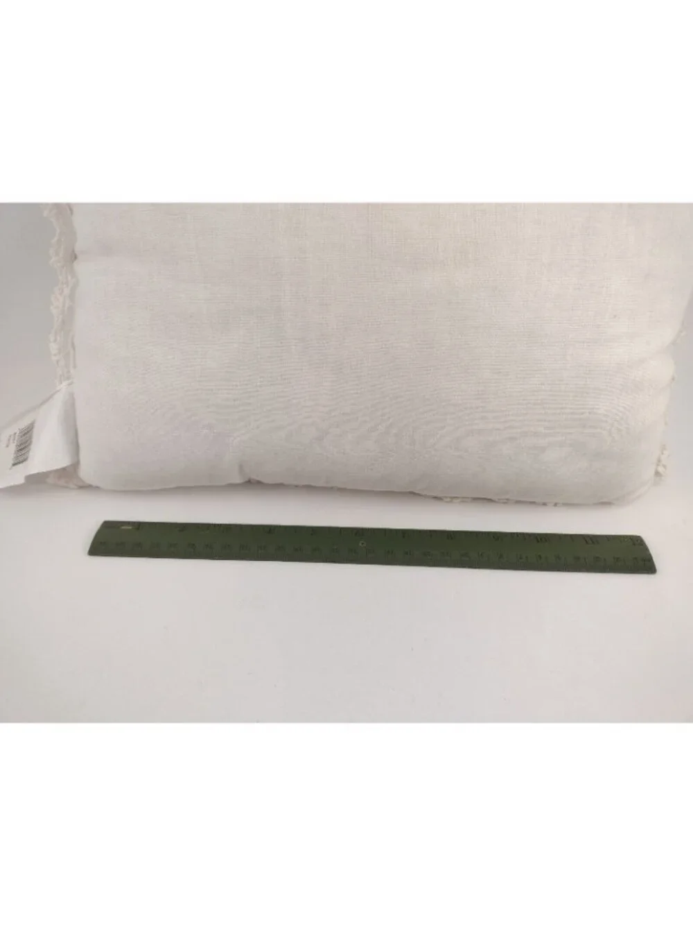 White Throw Pillows Set of 3 Heart Square Rectangle Couch Arm Chair Country
